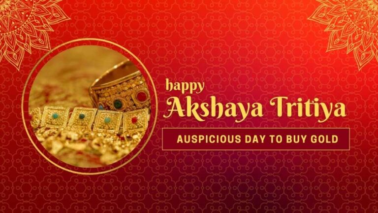 Akshaya Tritiya or Akshaya Tritiyai Auspicious Day to Buy Gold
